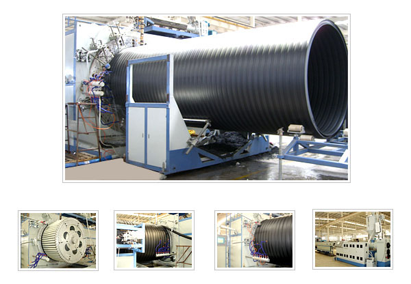 structured pipe extrusion